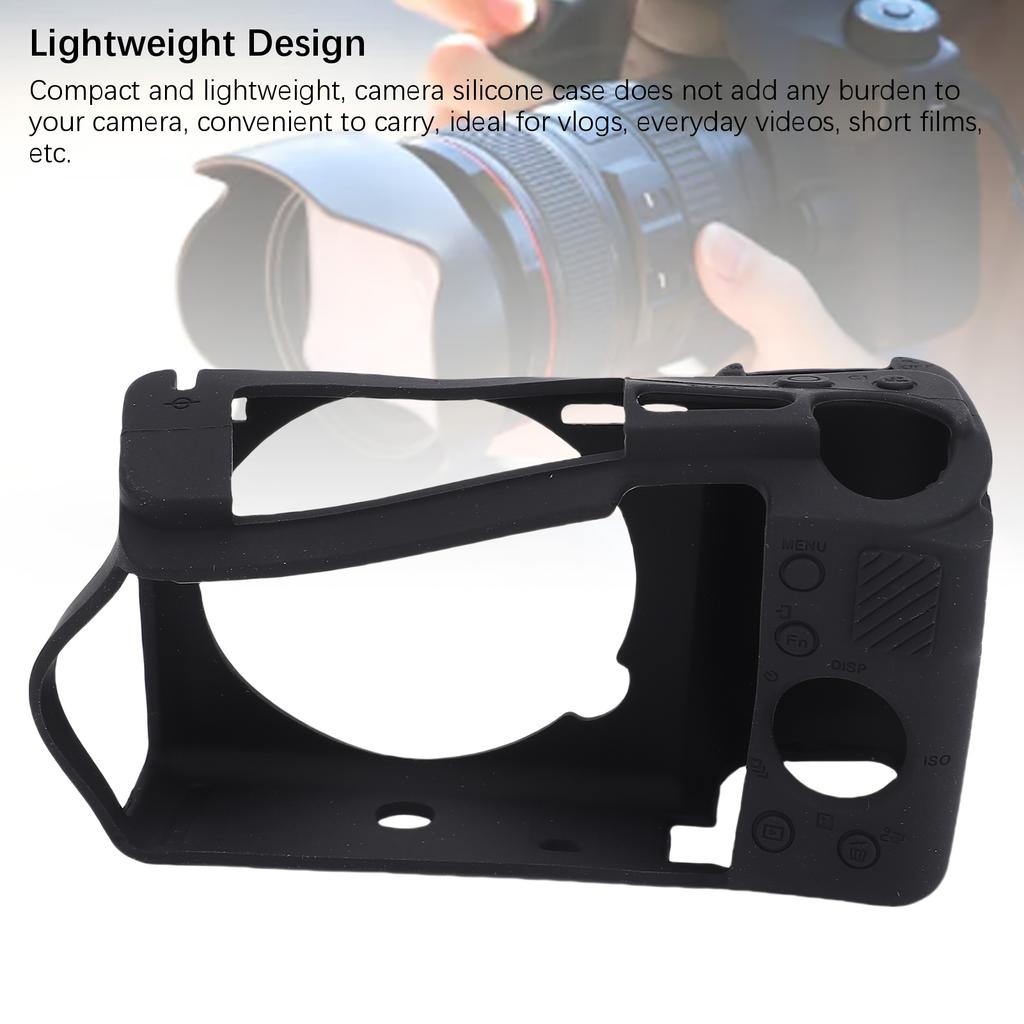 Silicone Camera Case Lightweight Camera Case Protector Accurate Anti Slip Ultra Thin Easy Install Anti Scratch for Photography