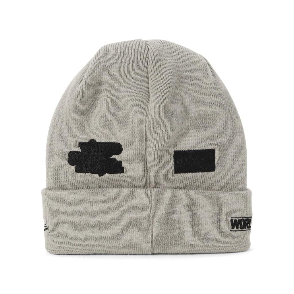 Cuff Knit Cap MLB ONSPOTZ Exclusive LA Grey FREE Basic Cuff Knit MLB Allover Los Angeles Dodgers [New Era]
