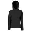 FRUIT OF THE LOOM Ladies Lady Fit Hooded Sweatshirt / Hoodie