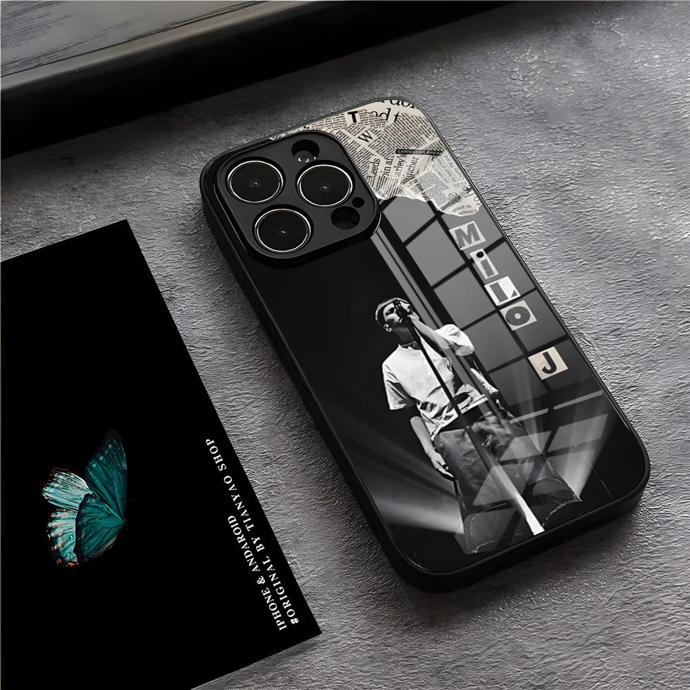 Singer M-Milo J Phone Case For IPhone 17 Pro Max 15 Pro 16 14 Plus 12 13 Mini 11 Pro Shockproof Glass Cover