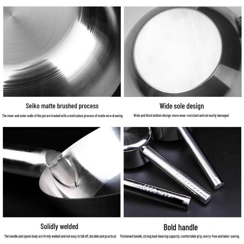 Qianxing Stainless Steel Ladle 2-Pack