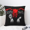 Death Note Kissenbezüge Polyester Sofa Shinigami Japanischer Anime Kissenhülle Kreative Dekorative Kissenhülle 40*40