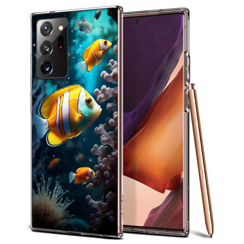 

Red Fish Swims in The Depths of The Sea Phone Case for Samsung A55 A35 A25 A15 A07 A05S A16 A17 A26 A36 A37 A56 A57 Galaxy Note Samsung Note 10