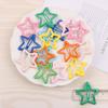 Korean Y2K Silver Star Hairpin - Versatile Metal Five-Pointed Star BB Clip Accessory