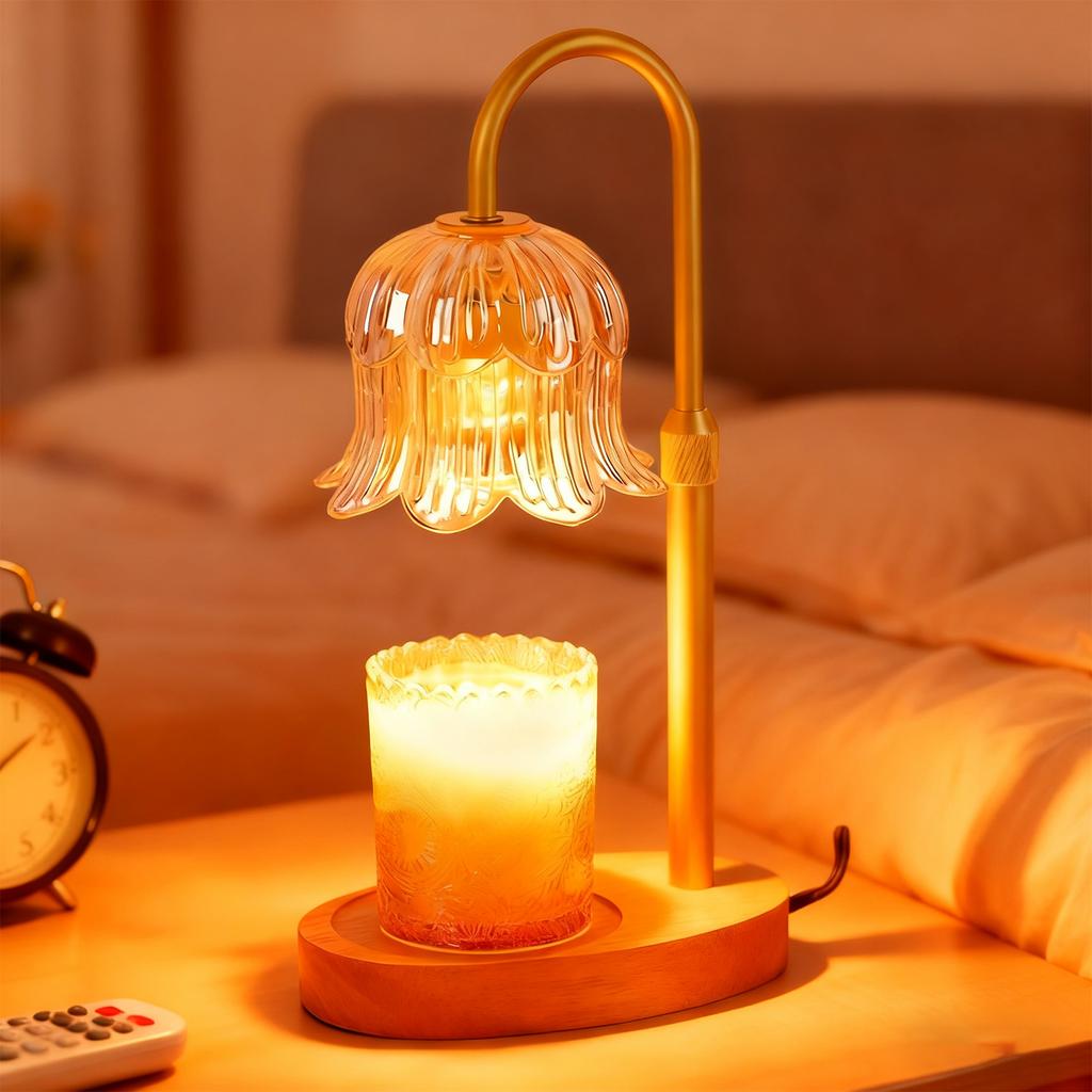 Romanticaromatherapy Wax Melting Lamp Melting Candle Lamp Bedroom Wax Melting Lamp Can Be Timed Dimming Aromatherapy Lampfragrance Birthday Gift