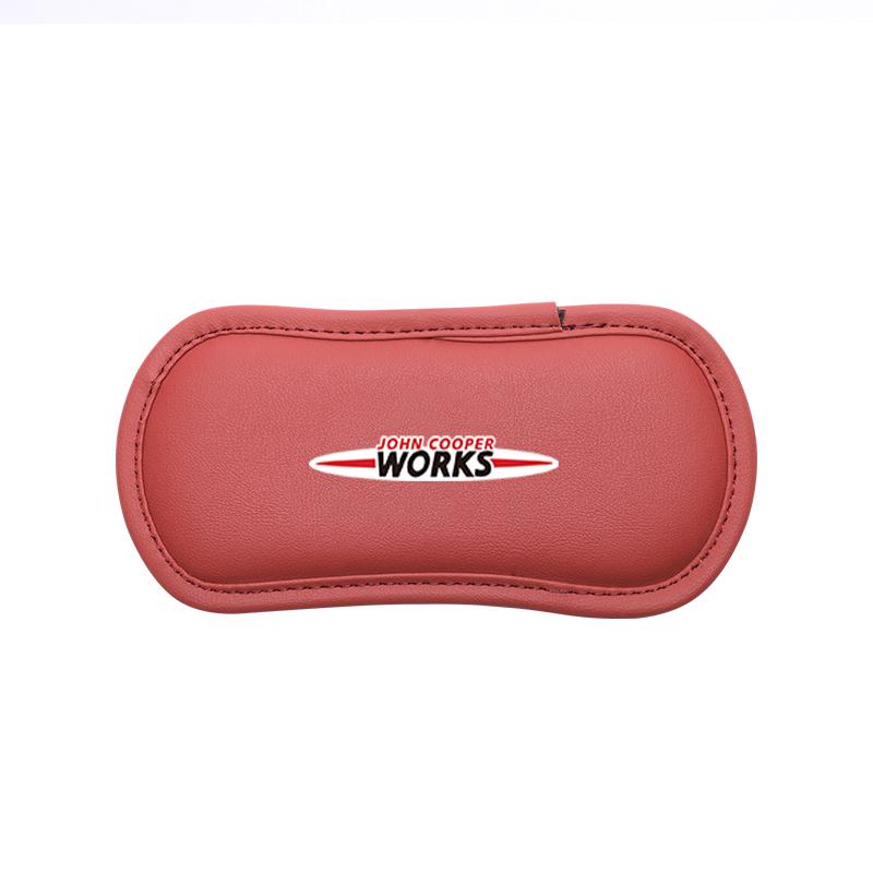 Car Interior Leg Knee Rest Pads Leather Cushion For MINI WORKS One Cooper JCW Countryman Clubman Cabrio Paceman Coupe Roadster