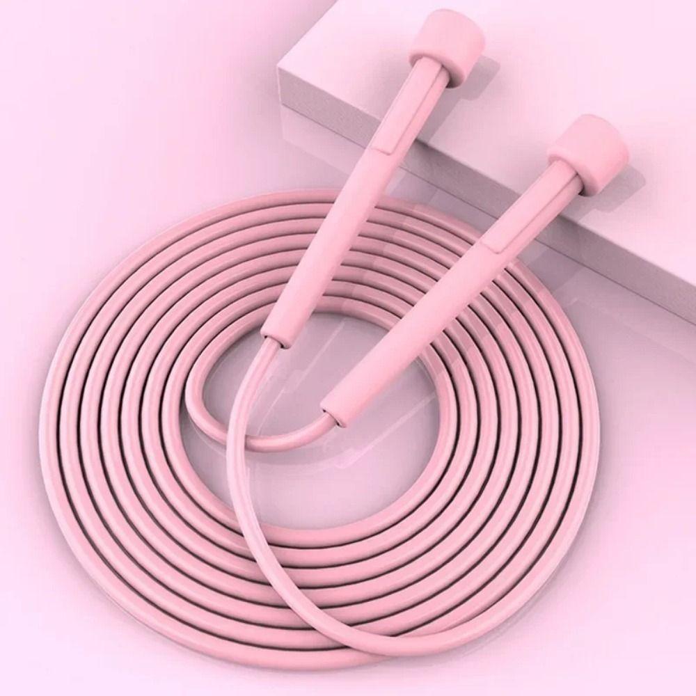 Fitness Equipment Jump Rope Wear Resistant Soft Bead Bamboo Jump Rope Speed Skipping Rope