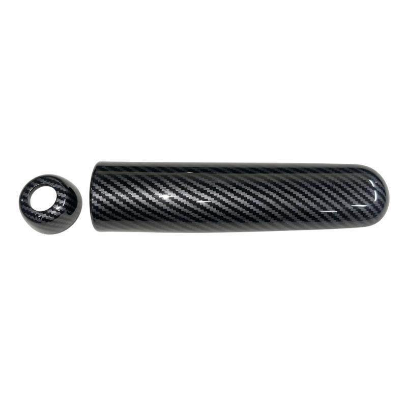 ABS Handbrake Accent Trim for F55 F56 F57, Carbon Pattern Cover for Console Detail, Cabin Trim Finish, and Brake Area Panel Styling