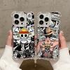 Anime Luffys Zoros Phone Case For iPhone 17 16e 16 15 14 13 12 11 Mini Air Pro Max X XR XSMax 7 8 Plus Anti Fall Clear