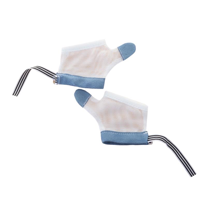 1 pár ochranných rukavic proti kousání a jedení rukou pro děti, kojence, miminka, prevence kousání prstů a nehtů, rukavice pro batolata, děti, neškodný set