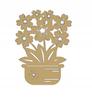 1. Flowerpot pendant, flowers, openwork decoration, COLORS