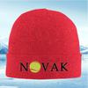 Tennis Ball,letters Name Black Background Design Men Women Unisex Knitted Hat Beanie Pullover Cap Winter Thermal Warm Christmas