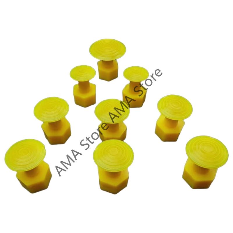 9pcs Dent Puller Tabs Paintless Repair Tool Car Body Dent Removal Glue Pulling Tabs Hail Damage Removal Tools