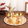 European Light Luxury Metal Wine Set