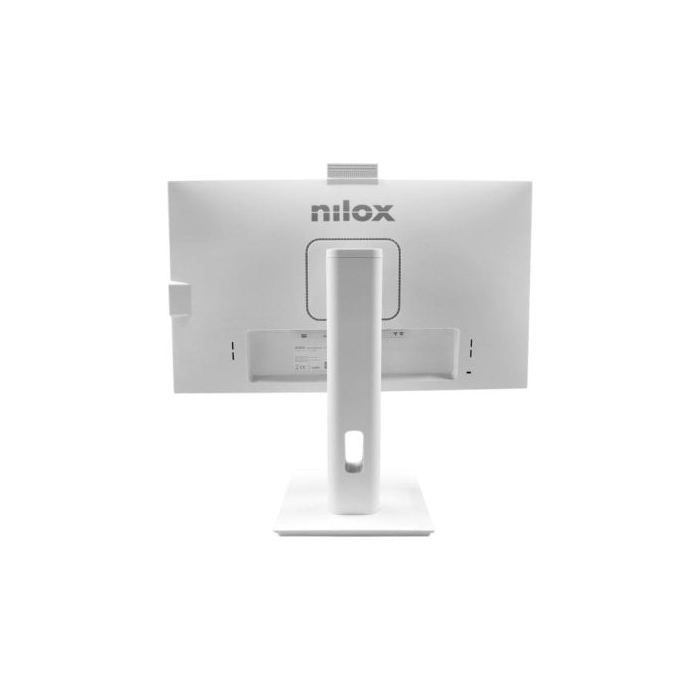Monitor Nilox NXM24RWEB02W 24" Full HD 120Hz IPS Blanco Altavoces y Cámara Integrados Pivot VESA