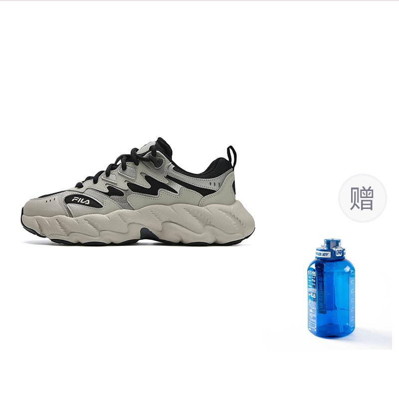 New FILA FERN 2 Abrasion Resistant, Breathable, Lightweight Low top Casual Shoes Men's Black Brown F12M541135FBP