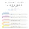 Zebra Mildliner Highlighter, Gentleness, 5-Color Set, WKT7-5C-YC