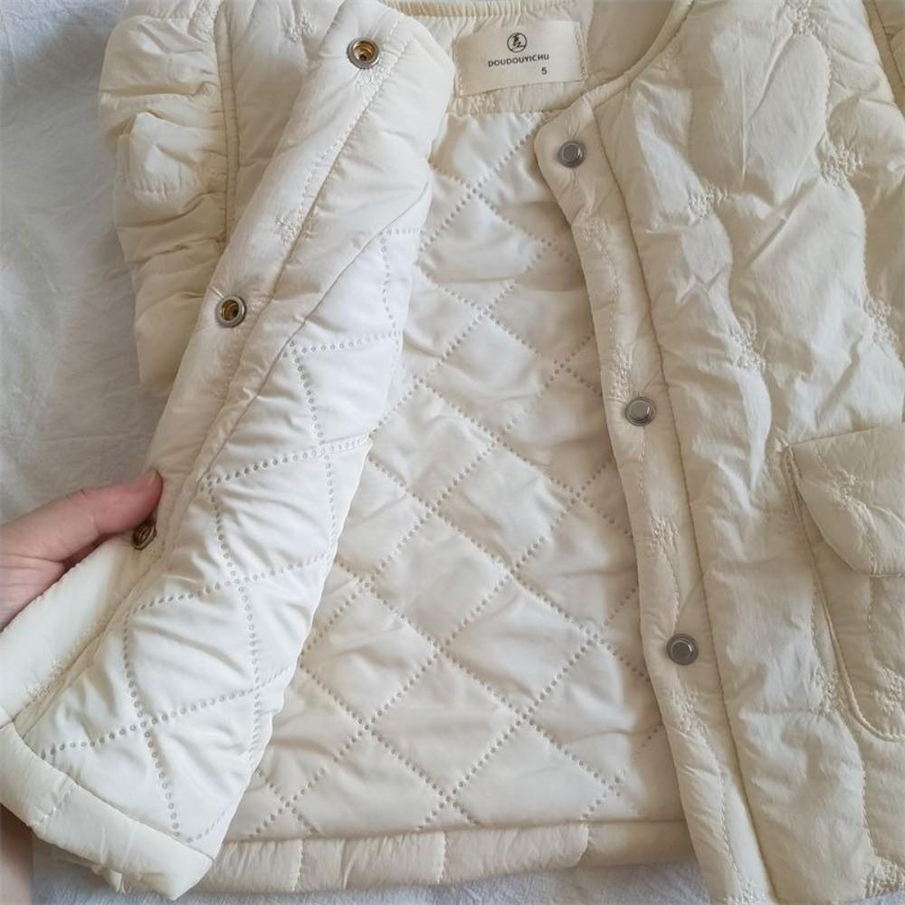 Cotton Padded Baby Cardigan Coat Flying Sleeve Toddler Padded Jacket Winter