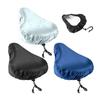 Bicycle Saddle Rain Cover with Drawstring Sun Protection Mountain Bike Road Bicycle Universal Seat Cushion Waterproof Dust Cover
