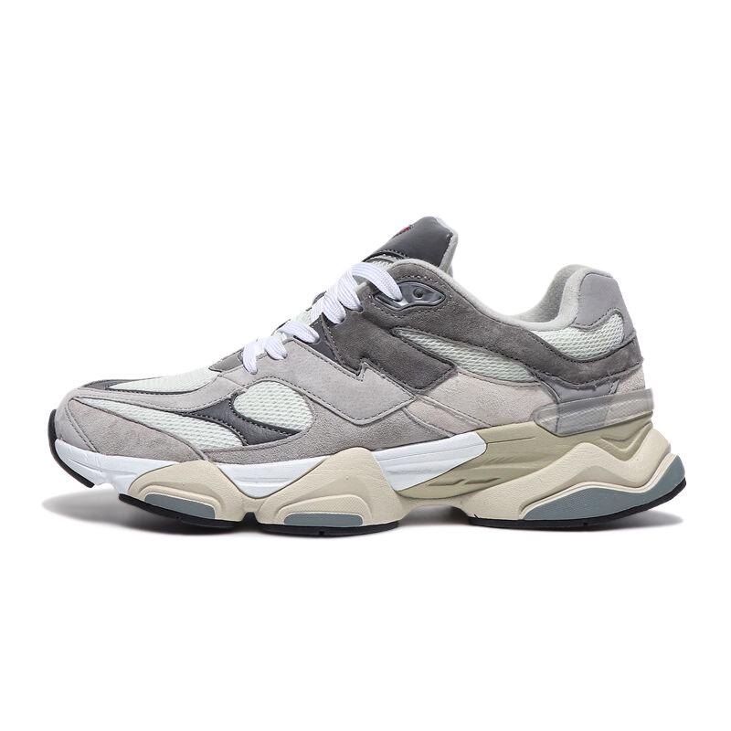

Повседневные мужские и женские кроссовки NB9060 Dad Shoes на толстой подошве с дышащим дизайном, увеличивающие рост 44 светло-серый
