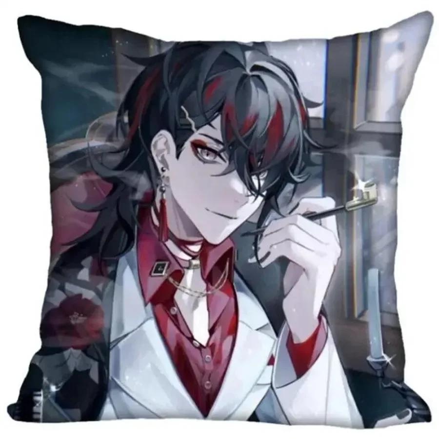 Luxiem Anime Cushion Pillow Cover Bedroom Home Decorative Pillowcase Square