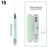 Baby Ear Cleaner Set with LED Flash Light Soft Ear Picks Ear Wax Curette Picker Ear Cleaning Tool for Safe Ear Wax Removal