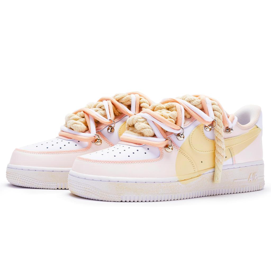 Nike Air Force 1 '7 Air Force 1 ''T10'' Leather Slip Resistant Abrasion Resistant Low top Skateboard Shoes Men's CW2288-111(Team80-''T10'')