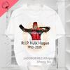 Hulkhogan Angel Tribute Tee Wrestling Legend Rip Camiseta See You At The Main Event In Heaven Hulkaunisexia Memorial Cotton Tshirt