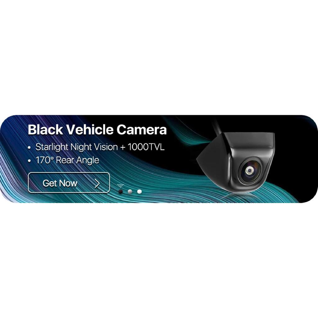 GreenYi 170 Degree AHD 1920x1080P White Vehicle Rear View Camera Metal Body Car Reverse Fisheye Lens Camera