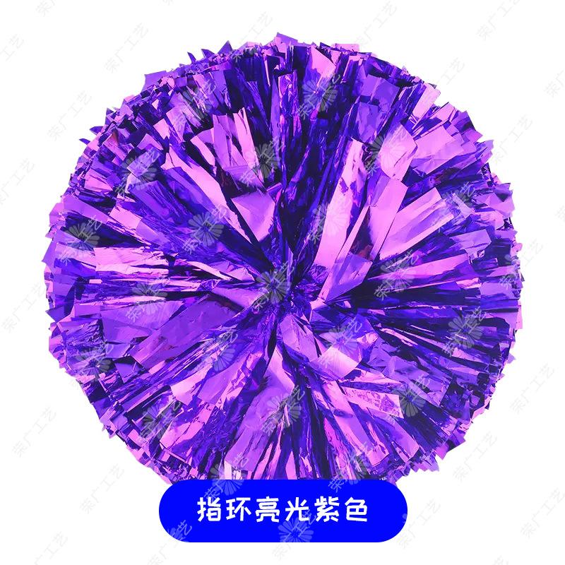 Mingea Florale La La Mingea Florale La La Mingea Florale Cheerleading Mingea Florale de Mână La La Mingea Florale de Mână Cheerleading Recuzită de Încurajare Handmade small (ring style) purple