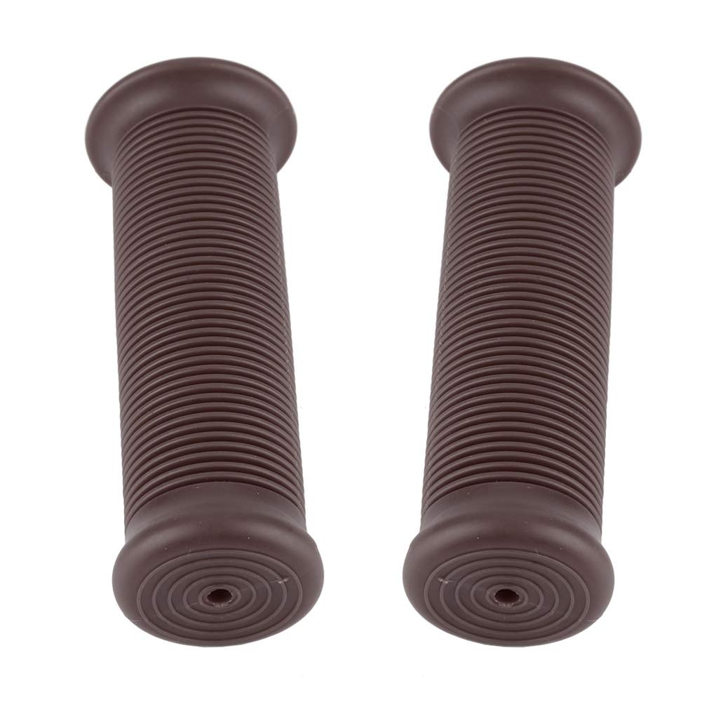 Akozon Handlebar Grips 1" 25mm/1.1" 28mm Universal Motorcycle Non-Slip Stripe