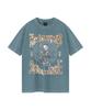 WILDROCK Wild Head Over Heel Pigment Overfit Short Sleeve T-Shirt_5 Col