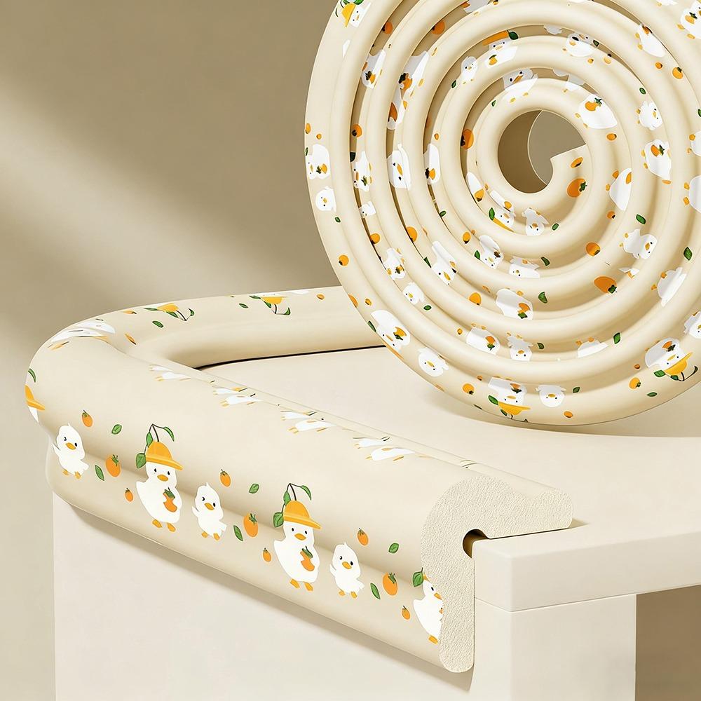 Duck Pattern Desk Edge Guard Strip 2m Wall Corner Protector  for Window Sill Bedside