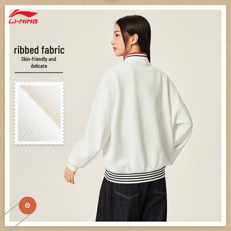 Li-Ning Women s Round Neck Pullover Sweatshirt S