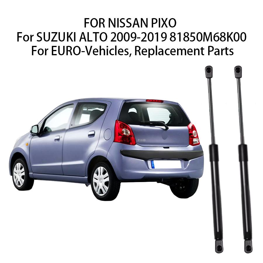 FOR NISSAN PIXO FOR SUZUKI ALTO 2010-2009-2019 81850M68K00 2pcs REAR TAILGATE GAS STRUTS LIFT SUPPORT