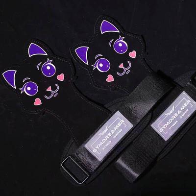 Lucky Cat Cowhide Fitness Grip Support Belt