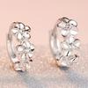 New 925 Sterling Silver Stud Earrings AAA Zircon For Women Fashion Exquisite Student Girlfriend Jewelry Accessories GiftsGood product