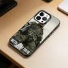 GM-Metal Gear Solid1  Phone Case For iPhone 17,16,15,14,13,12,11 Plus,Pro Max,XS,Colored Silver Plated Inside Cover
