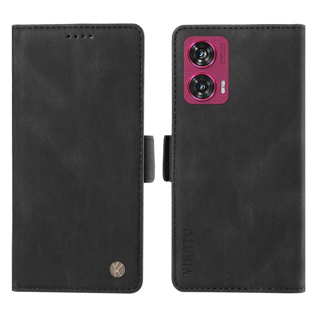 For Motorola Edge 50 Fusion 5G Phone Case Skin-Touch Leather Cover