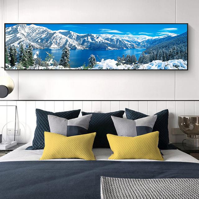 Sailboat Canvas Painting Landscape Posters and Prints Sea Boat Wall Art Pictures for Living Room Home Decoration Cuadros No Frame