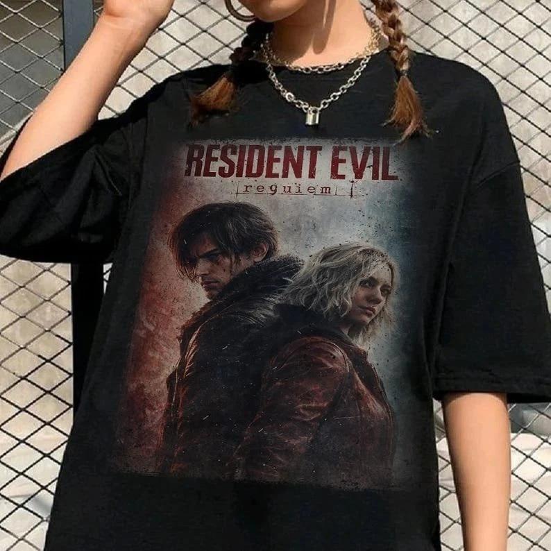 Vintage Resident Evil Requiem 2026 T-Shirt, Resident Evil 92 Shirt 3XL