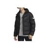 Nike Sportovní oblečení Primaloft Série Air Max Windrunner Potisk loga Teplá bunda Pánské bundy Černá HF6603-010