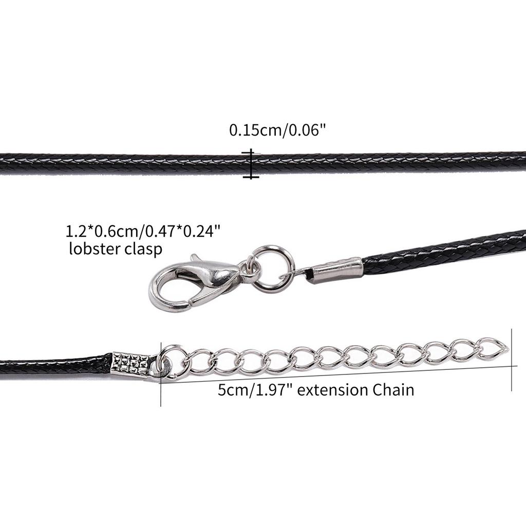 String Cord Adjustable Braided Rope For DIY Necklaces Pendant Charm Findings