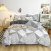 Thickened Brushed Four-piece Bed Sheet and Quilt Cover Three-piece Set Four-season Autumn and Winter Bedding Duvet Cover