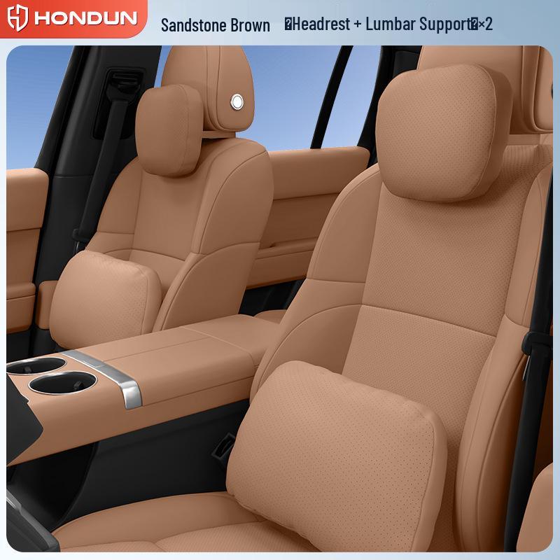 Leapmotor C11 Headrest & Lumbar Support Set: Essential Car Interior Decoration for Neck & Waist Protection