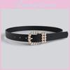 Sophisticated Ladies Fashion Belt With Alloy Pin Closure