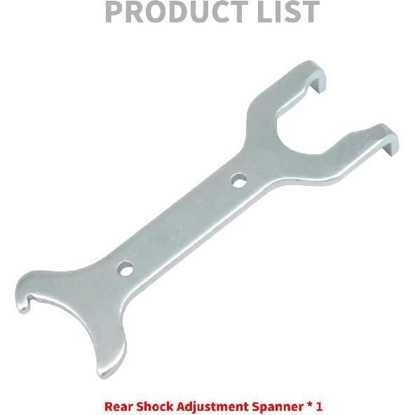 HDBUBALUS Motorcycle Rear Shock Spanner Wrench Adjustment Tool Fit for Harley Sportster 883 1200 XL Custom Softail Touring Road King Electra Glide