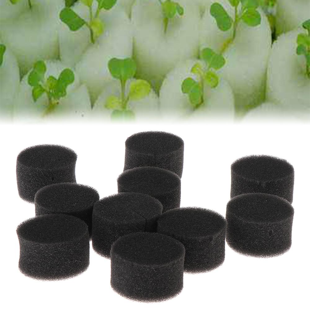 10/50pcs Hot sell Aquarium Cultivation Flower Pots Soilless Hydroponic  Seed Trays Nursery Sponge