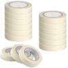 Masking Tape 15 Rolls (25mm X 50m), General Purpose Painters Masking Tape Adhesive Multi Surface Decorator Tape for Crafts DIY and Indoor Painting