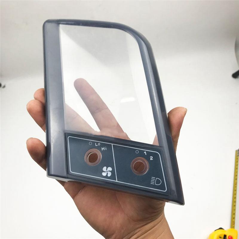 Display Cover For Komatsu Digger PC60-7 400-6 50 55 Monitor trument Shell Panel Decorations C55MR-A87Q